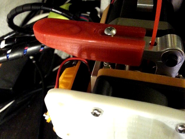 Slide-On extruder arm (Printrbot) by Simonwlchan