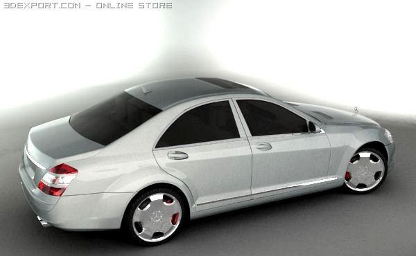 Mercedes S 600 3D Model