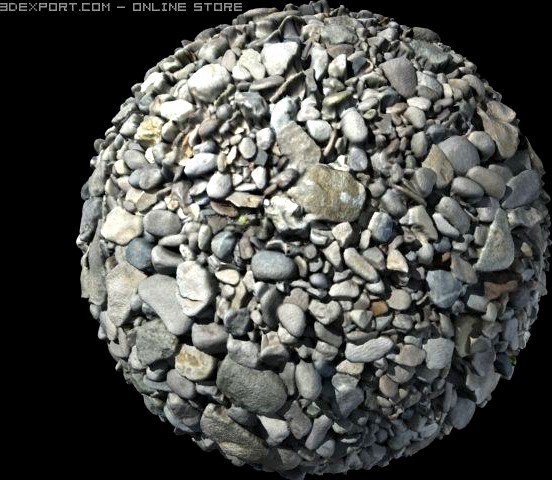 Pebble 3 3D Model