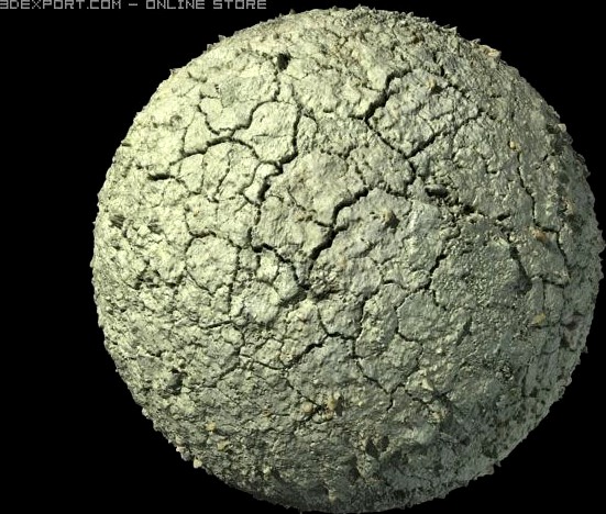 Dried Ground 3D Model