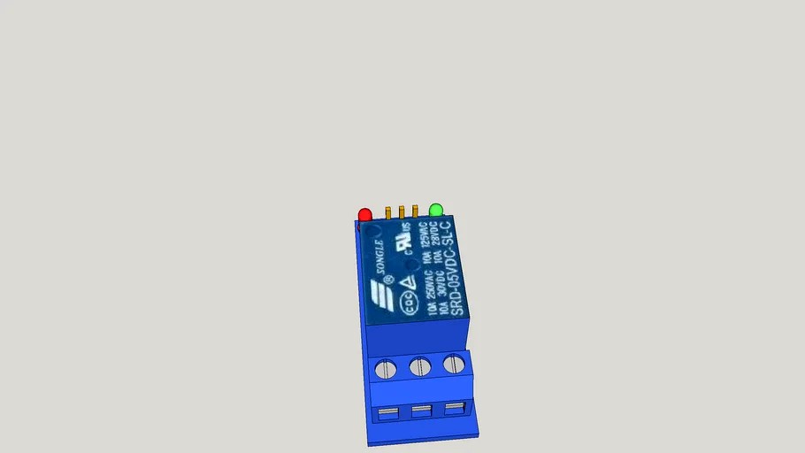 Rele 5v Arduino 1-Canal (Relay 1 Channel Module 10A)