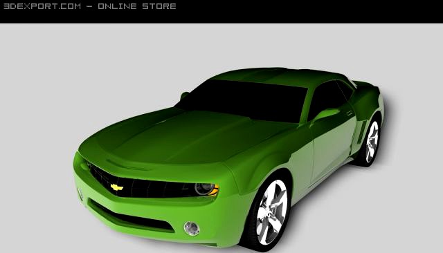 Chevrolet Camaro 2008 3D Model