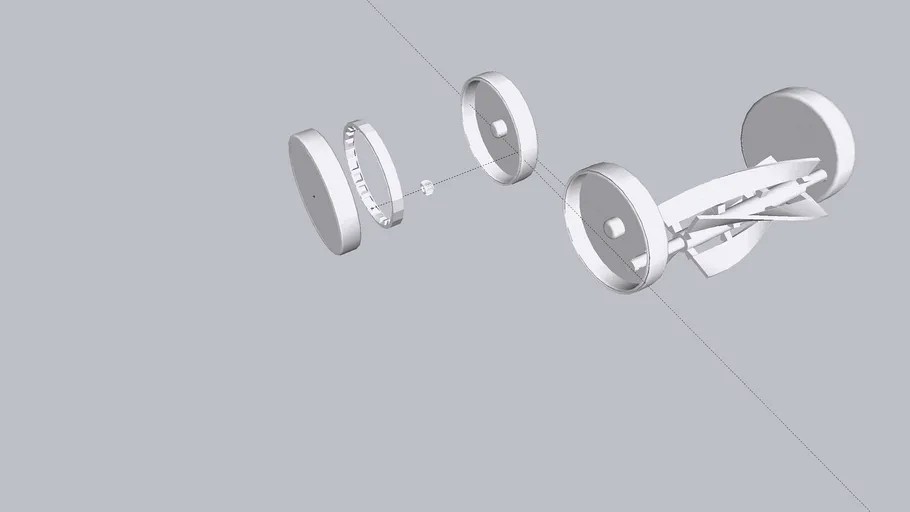 Lawn mower exploded view part2