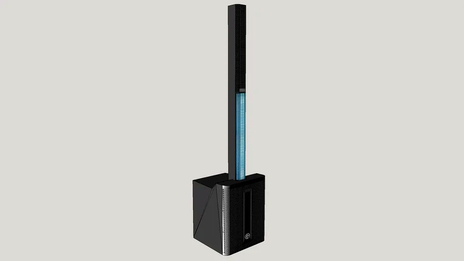 ZUMBA LOUD Tower Speaker LOW Poly 3d model