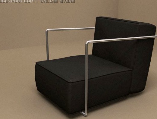 ABC armchair 3D Model