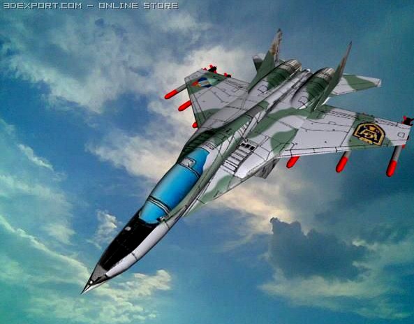 Mig29 3D Model