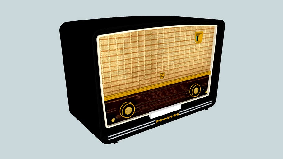 Philips Radio Bx453a (1955)