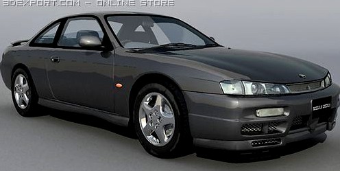 Nissan 200 SX 3d model 3D Model