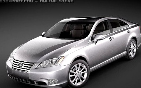 Lexus ES 350 2010 3D Model