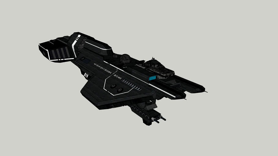 Unsc infinity 3d model - calltito