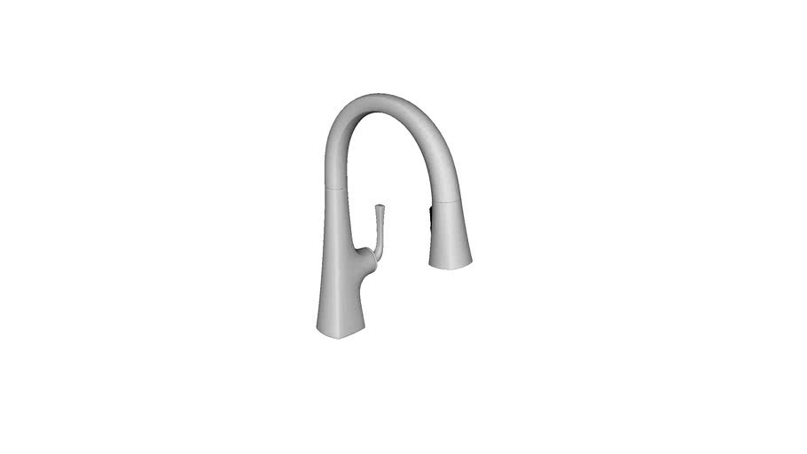 K-22063 Graze(TM) Pull-down kitchen sink faucet with three-function sprayhead