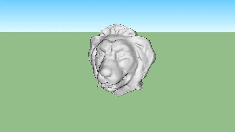 lion head голова льва