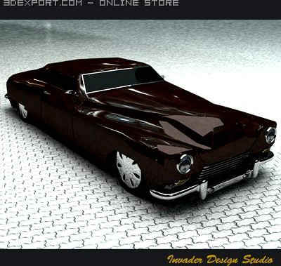 Hermes classic car 3D Model