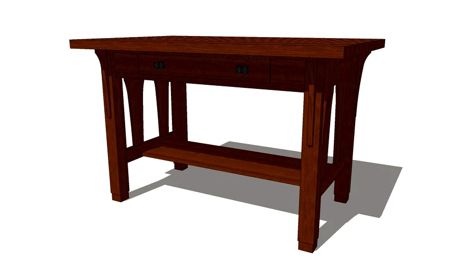 Mission Oak 1905 Library Table