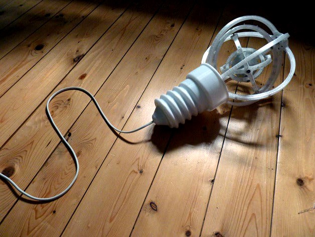 Gyroscopic Lamp by doby