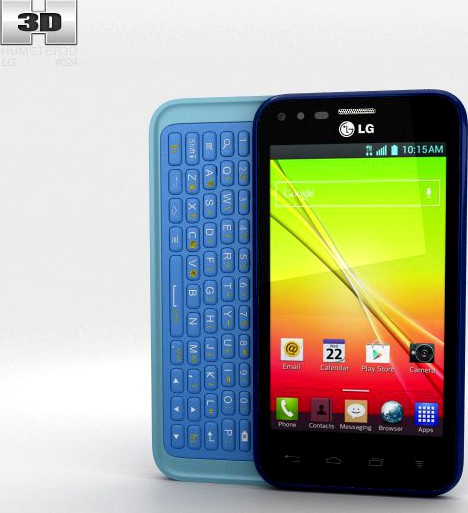 LG Optimus F3Q3d model