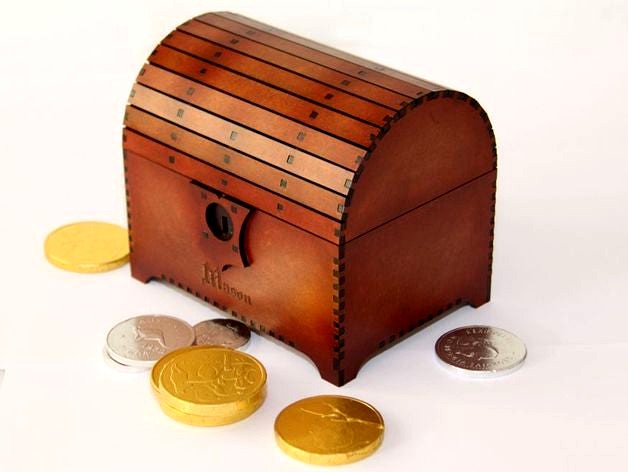 Treasure Chest with Lock by SeanCF