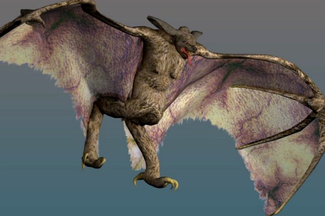 Giant Bat 3D Model