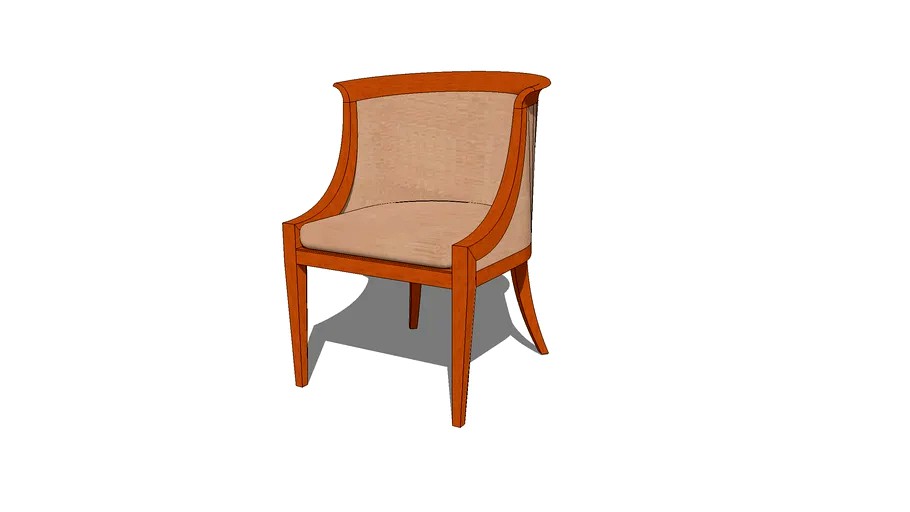 Biedermeier-style armchair