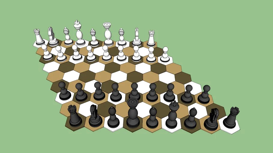 De Vasa's hexagonal chess