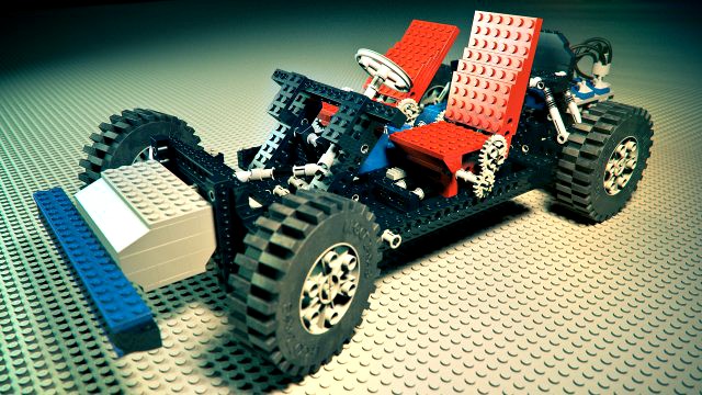 LEGO Technic Chassis 8860 3D Model