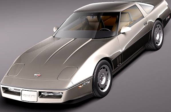 Chevrolet Corvette C4 Coupe 3D Model