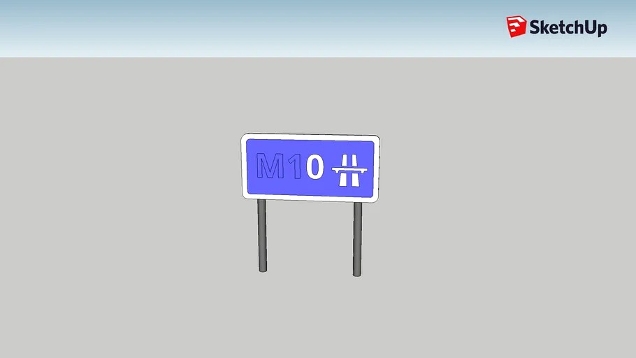 EDIT ME (UK motorway sign (Number))