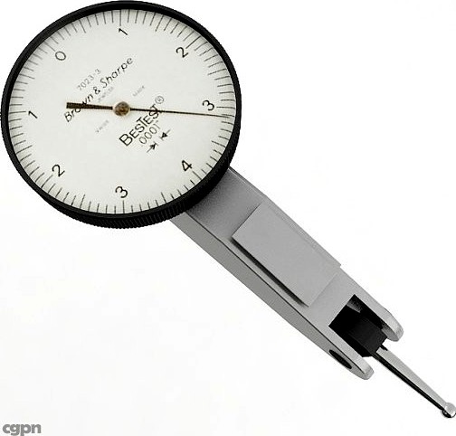 Dial Indicator Vray3d model