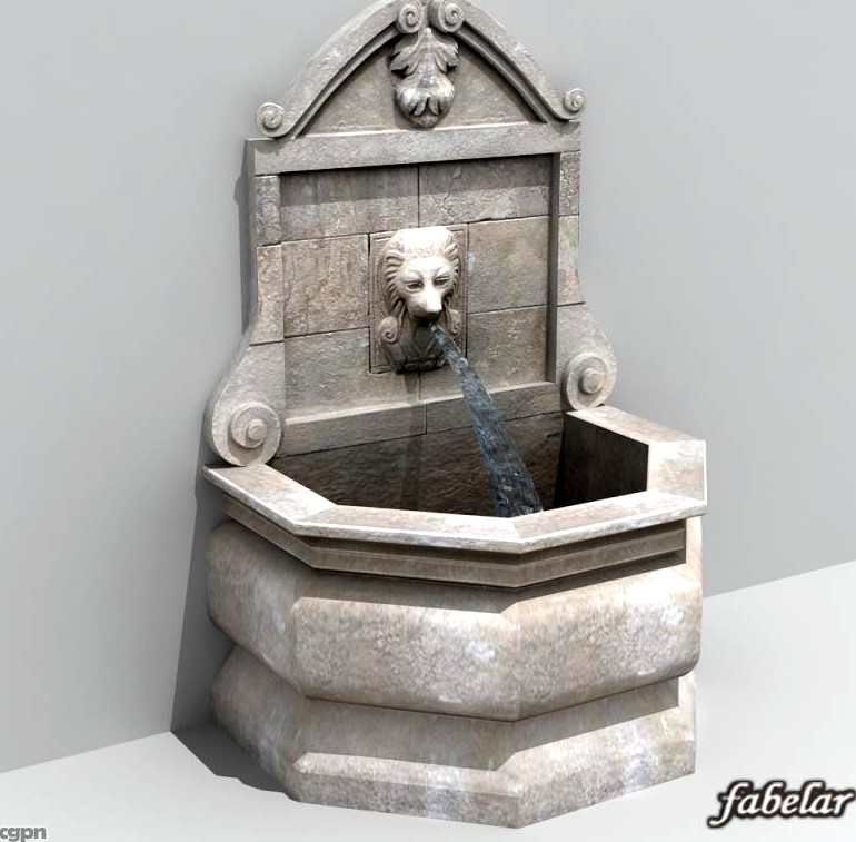 Fountain 23d model