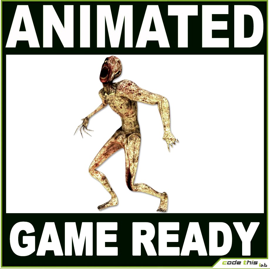 Skinless Crawler3d model