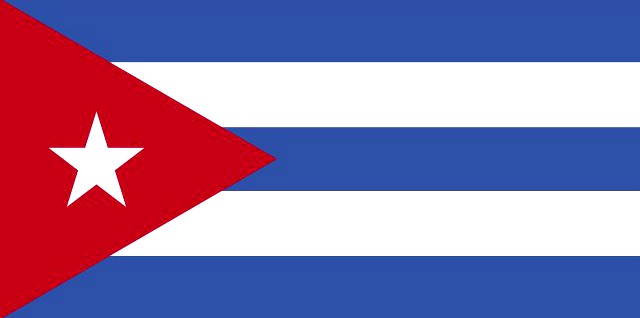 Cuba flag 3D Model