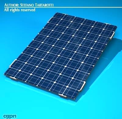 Photovoltaic module3d model