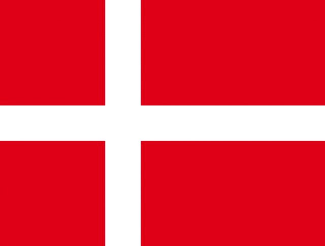 Denmark flag 3D Model