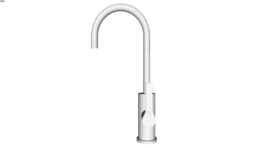 Galley Ideal Hot & Cold Tap in Matte Stainless Steel (IHT D MSS)