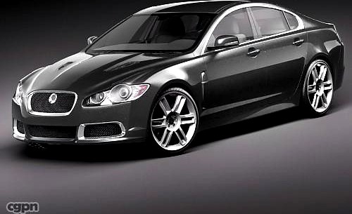 Jaguar XFR 20103d model