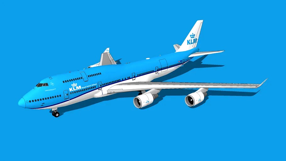 KLM Boeing 747-406(M)