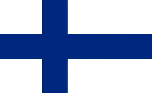 Finland flag 3D Model