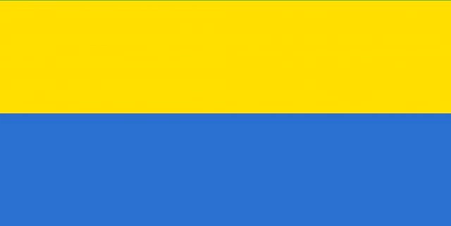 Gabon flag 3D Model