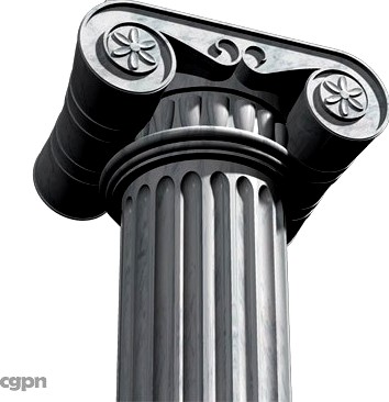 Ionic Column3d model