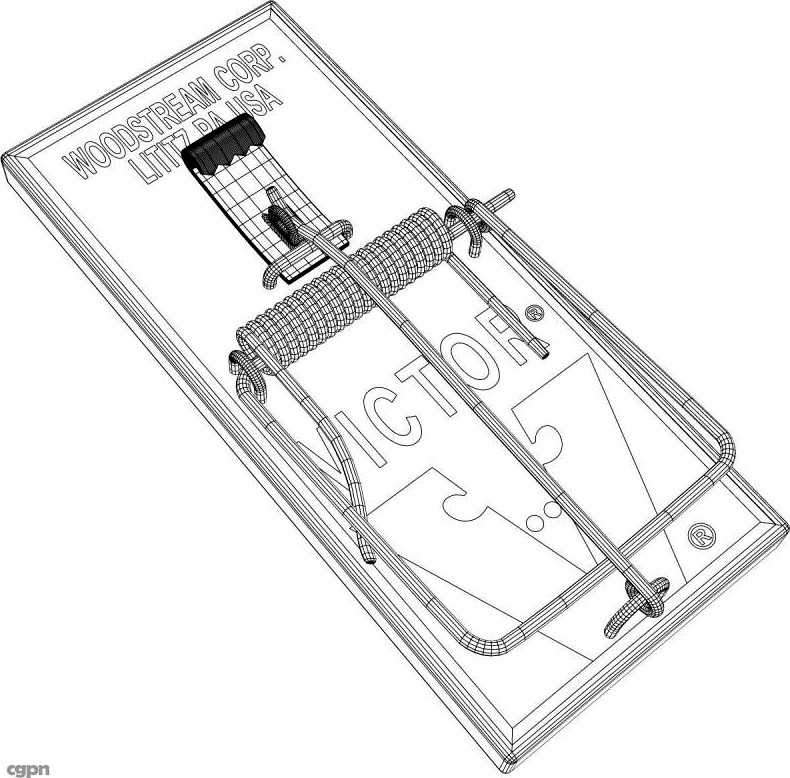 Mouse Trap3d model