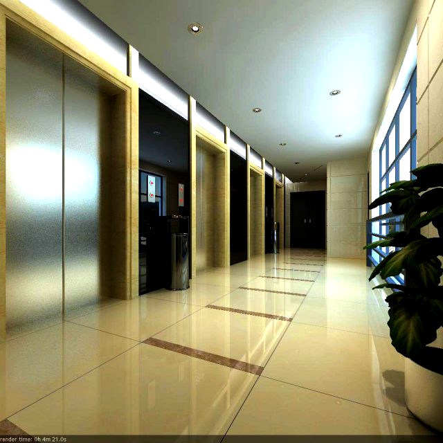 Elevator Space 002 3D Model