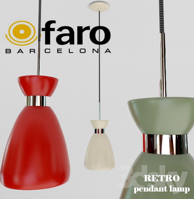 FARO RETRO pendant lamp