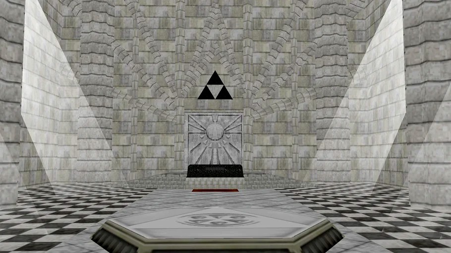 The Legend of Zelda Ocarina of Time - Temple of Time