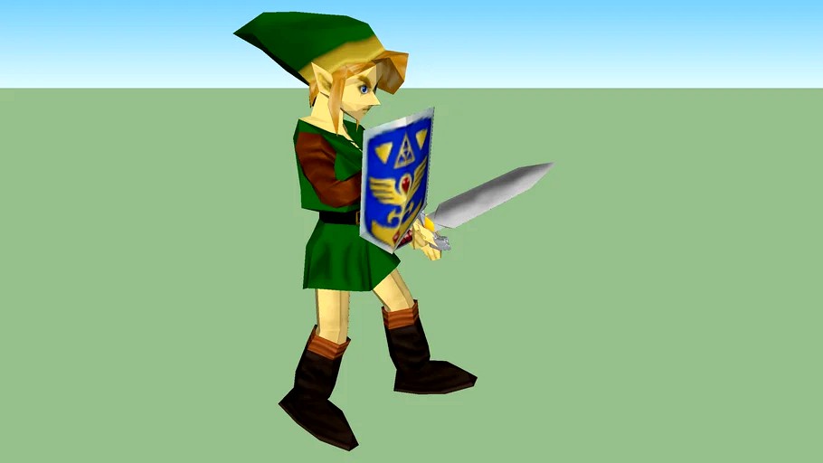 Link - a link to the past - n64