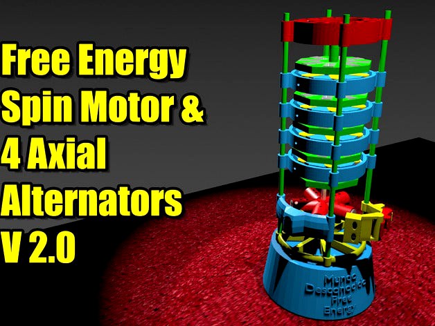 Free Energy V2.0 Levitation Spin & Axial Alternator by jose_luis