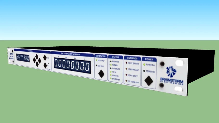 Brainstorm - SR-112 Timecode Distripalyzer