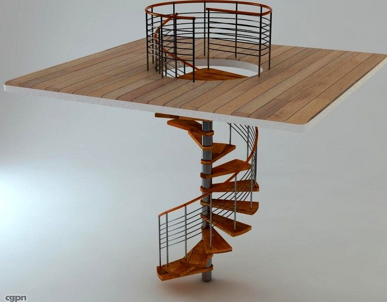 Spiral Staircase3d model