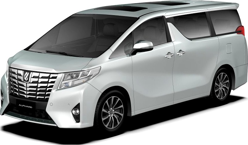 2015 Toyota Alphard3d model