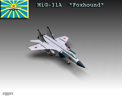 MiG 31A3d model
