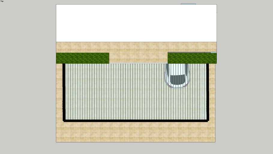 Pérgola cochera